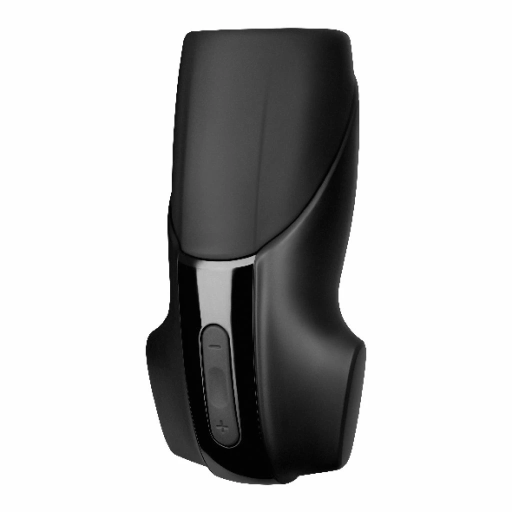Satisfyer Men Vibration Czarny – Ergonoomiline mudel 14 režiimi USB IPX7